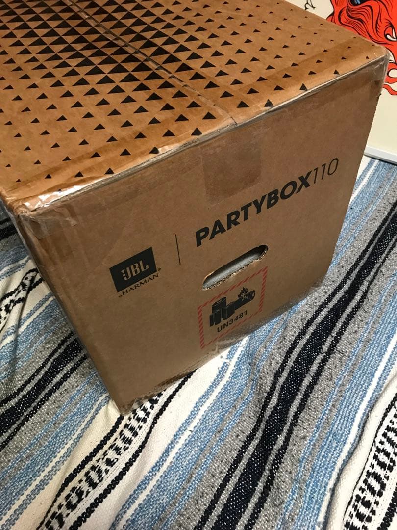 【新品未開封】JBL PARTY BOX 110 箱難あり