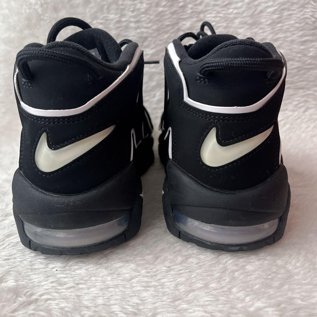 NIKE モアテン　AIR MORE UPTEMPO ブラック　黒　モノトーン
