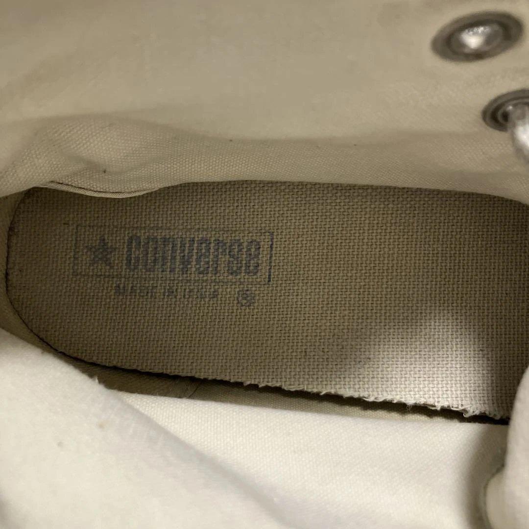 80's USA製 ALL STAR HI グレー コンバース 灰色　銀色