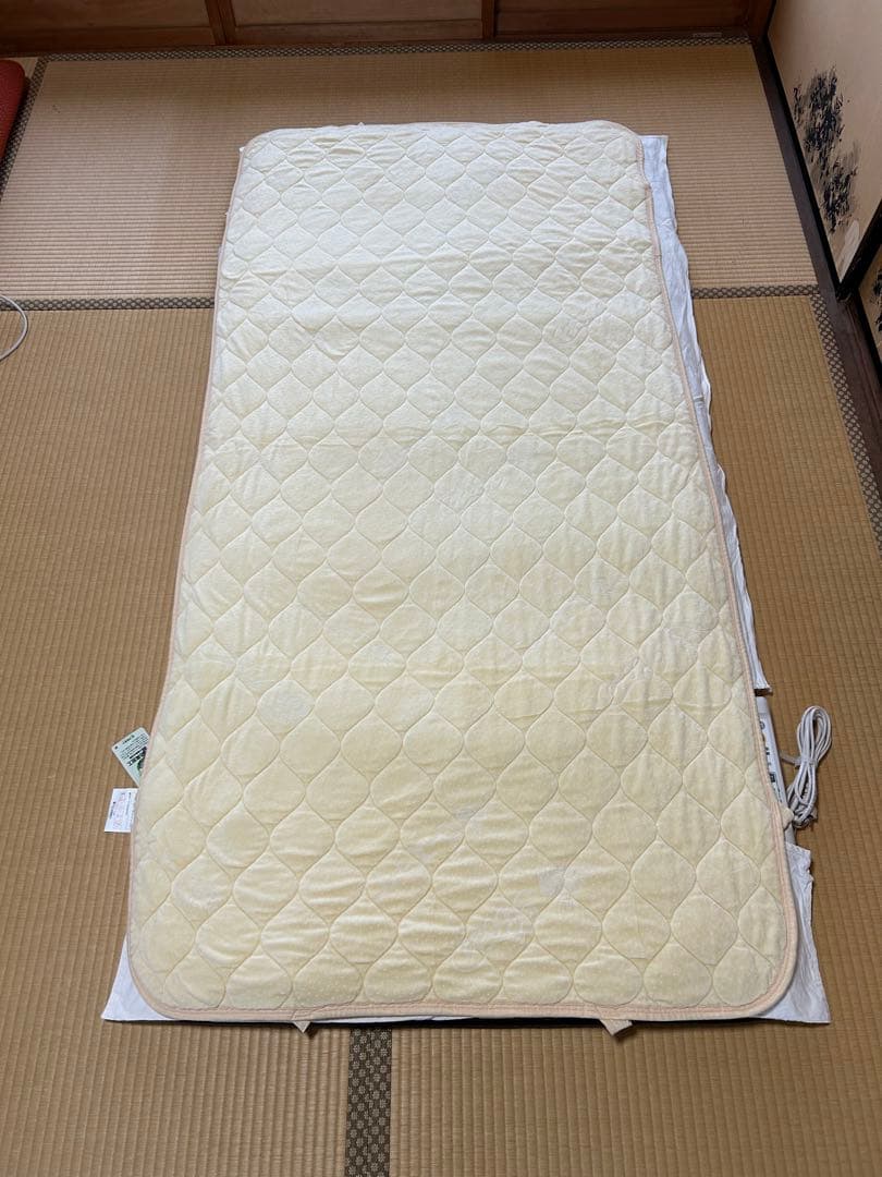 京都西川ローズテクニーJNR-1002 電気マット シングルサイズ ダークグレー