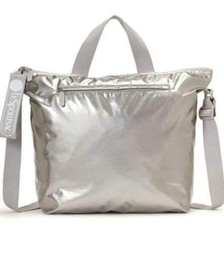 公式完売商品レスポートサック　ギンガ　シルバー ショルダーバッグトートバッグ
