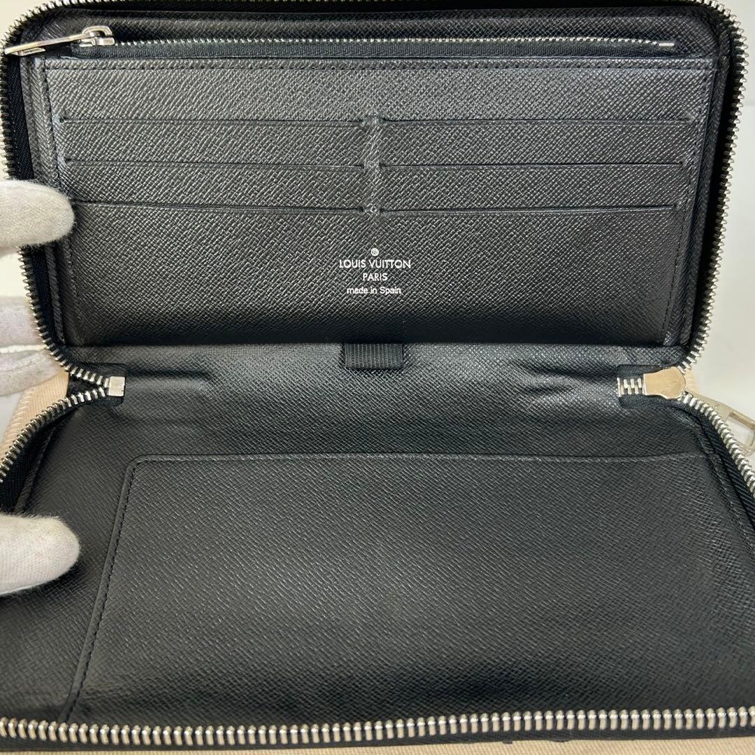 【良品】✅メンテ済み　ルイヴィトン　ダミエ　ジッピー　オーガナイザー　長財布