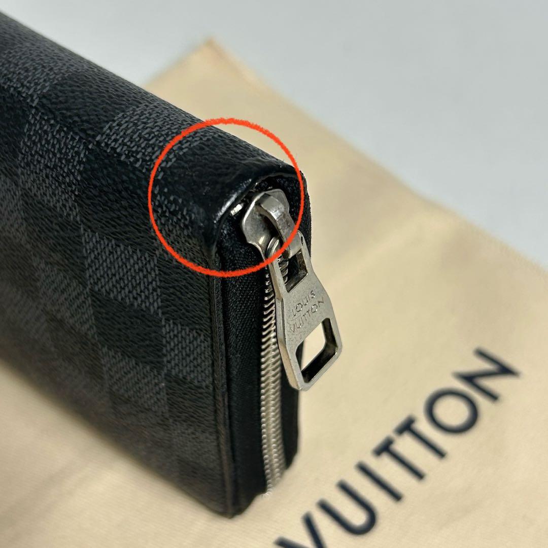 【良品】✅メンテ済み　ルイヴィトン　ダミエ　ジッピー　オーガナイザー　長財布