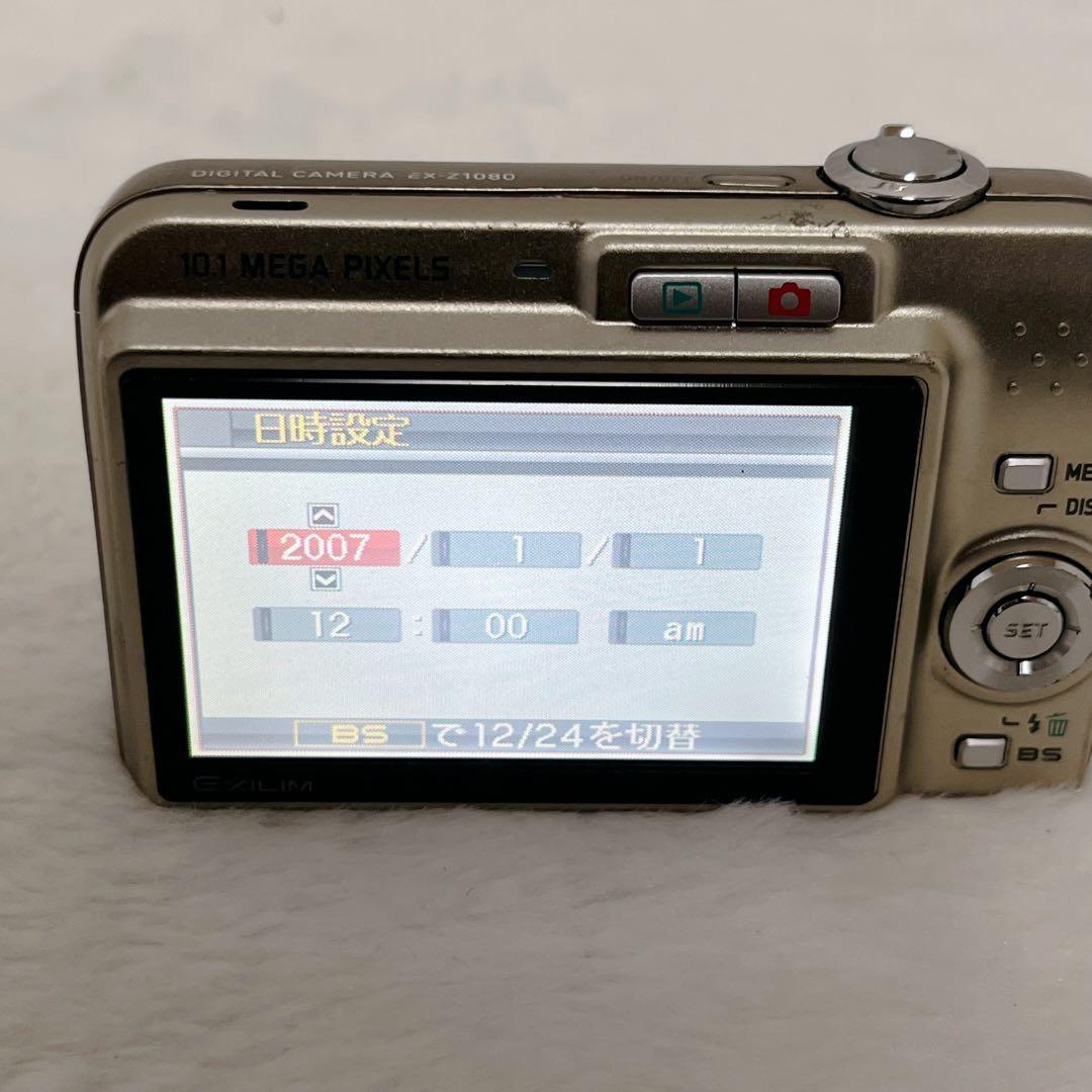 【希少】CASIO EXILIM EX-Z1080 コンパクトデジタルカメラ