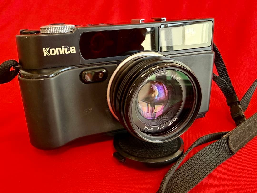 KONICA コニカ HEXAR 35mm F2.0 コンパクトフィルムカメラ