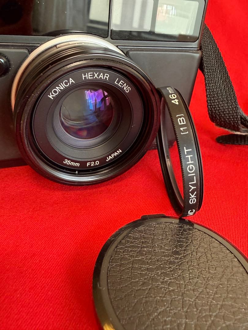 KONICA コニカ HEXAR 35mm F2.0 コンパクトフィルムカメラ