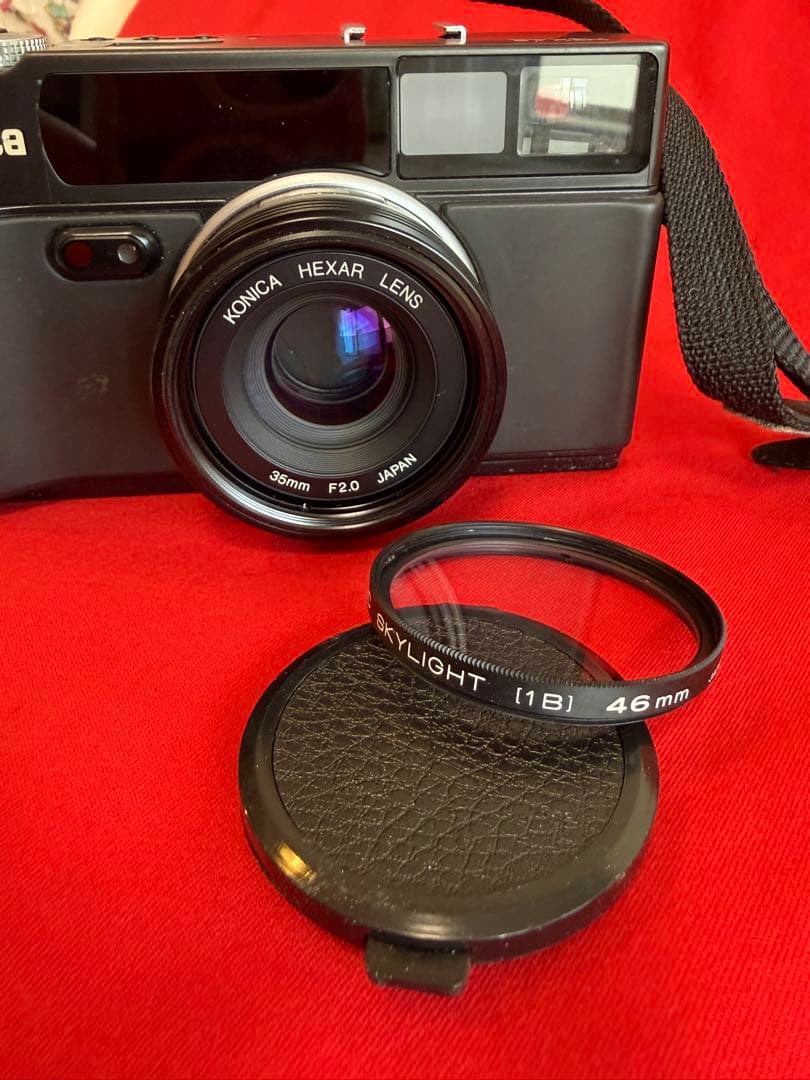 KONICA コニカ HEXAR 35mm F2.0 コンパクトフィルムカメラ