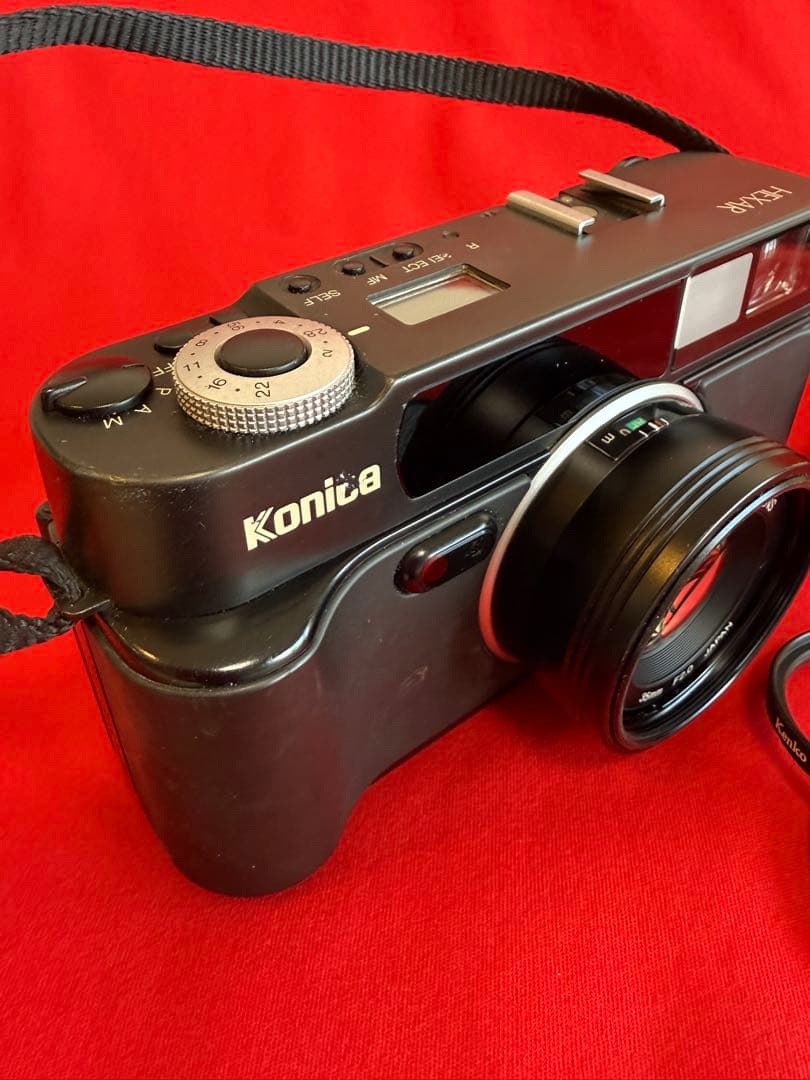 KONICA コニカ HEXAR 35mm F2.0 コンパクトフィルムカメラ