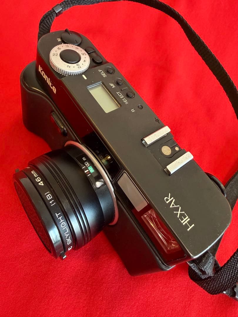 KONICA コニカ HEXAR 35mm F2.0 コンパクトフィルムカメラ