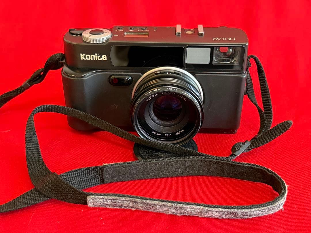 KONICA コニカ HEXAR 35mm F2.0 コンパクトフィルムカメラ