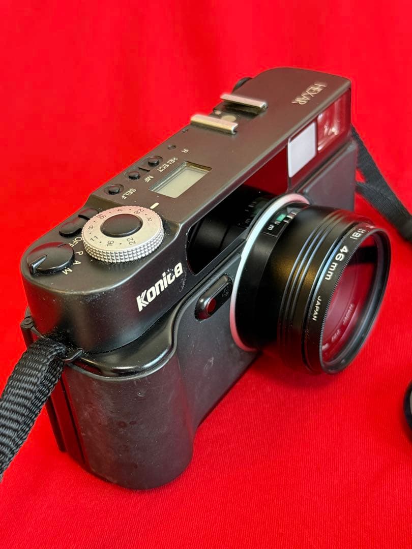 KONICA コニカ HEXAR 35mm F2.0 コンパクトフィルムカメラ