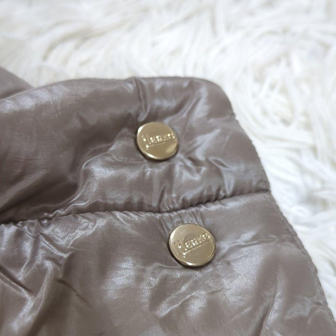 美品 HERNO 40 ICONICO エミリア ケープ ダウンベスト 半袖