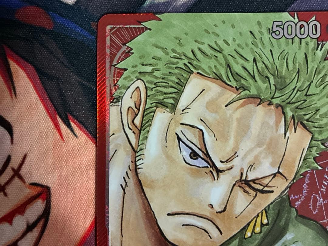 【最安値】ロロノア・ゾロ L リーダーパラレル リーパラ OP01-001