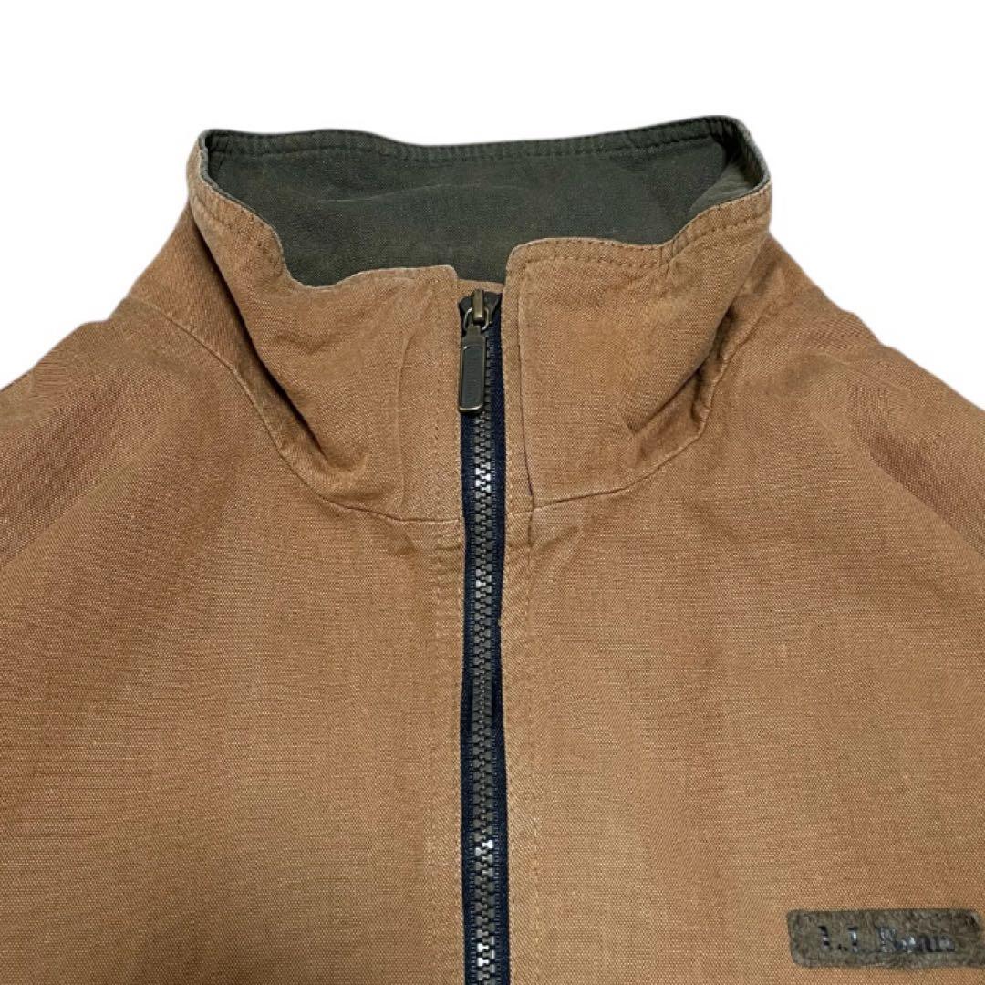 ヴィンテージL.L.Beanダック地スイングトップジャケット短丈USAタグ90s