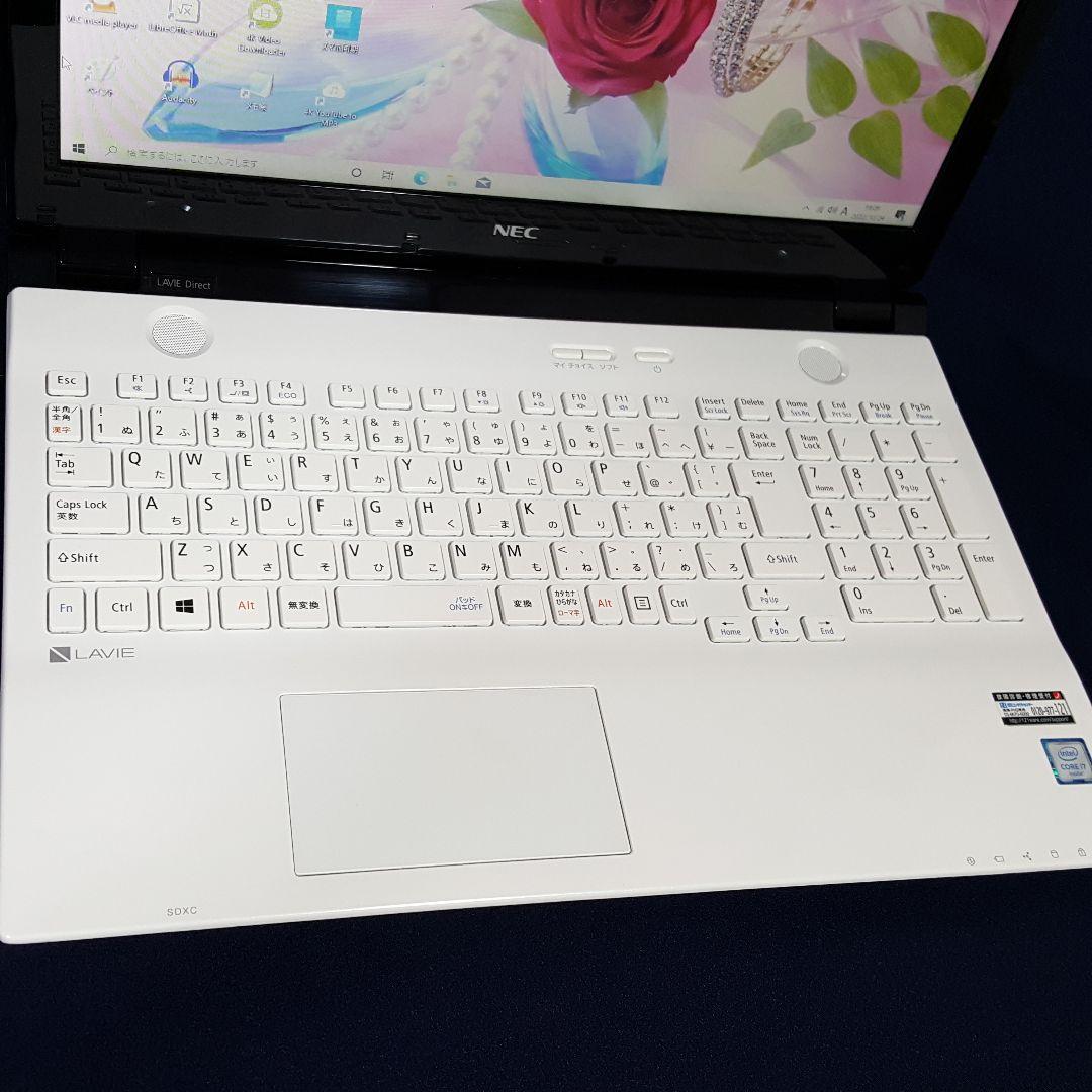 第6世代Core-i7搭載/新品SSD512GB/メモリ8G/高性能LAVIE