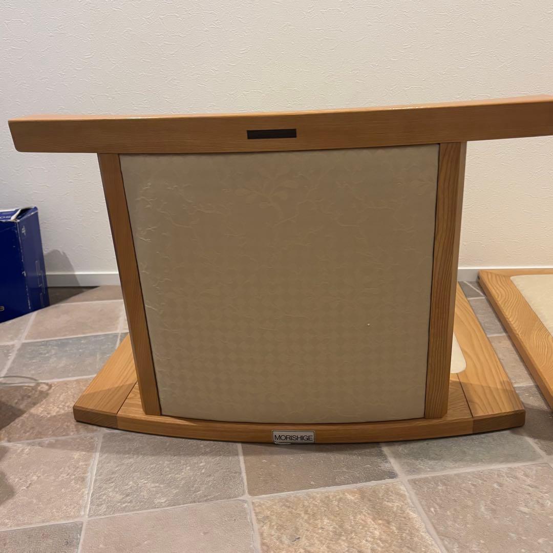 MORISHIGE 定価17万国内最高峰モリシゲ 水葉 和家具和室 座敷椅子2脚