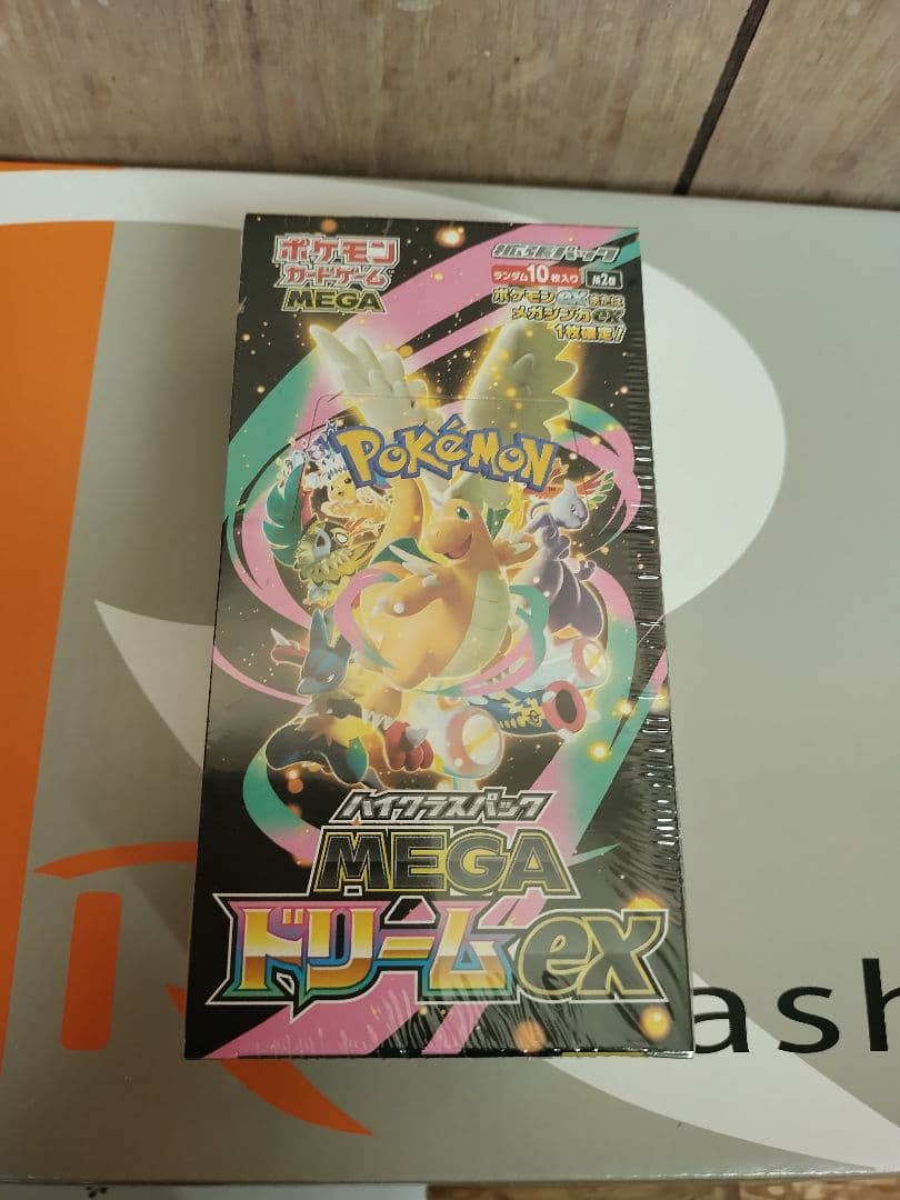 新品未開封　シュリンク付きポケモンカード MEGAドリームex 1BOX