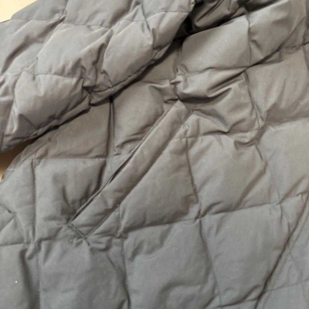 TAION UNFILO コラボ ブラック キルティングダウンジャケット L