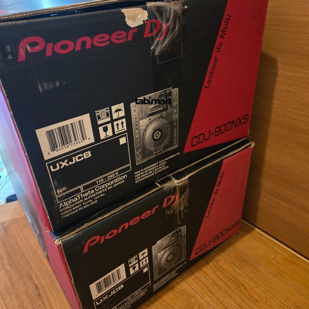未使用 2台セット Pioneer CDJ-900NXS DJマルチプレーヤー
