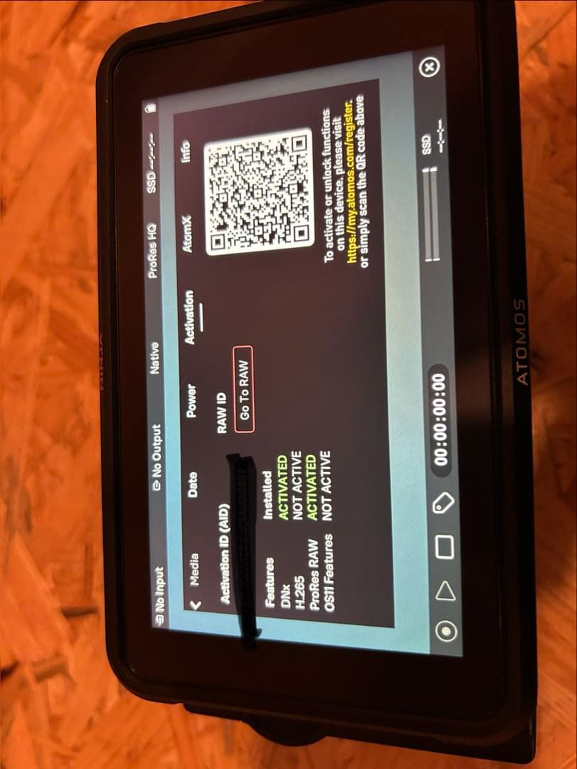 ATOMOS Ninja V モニター
