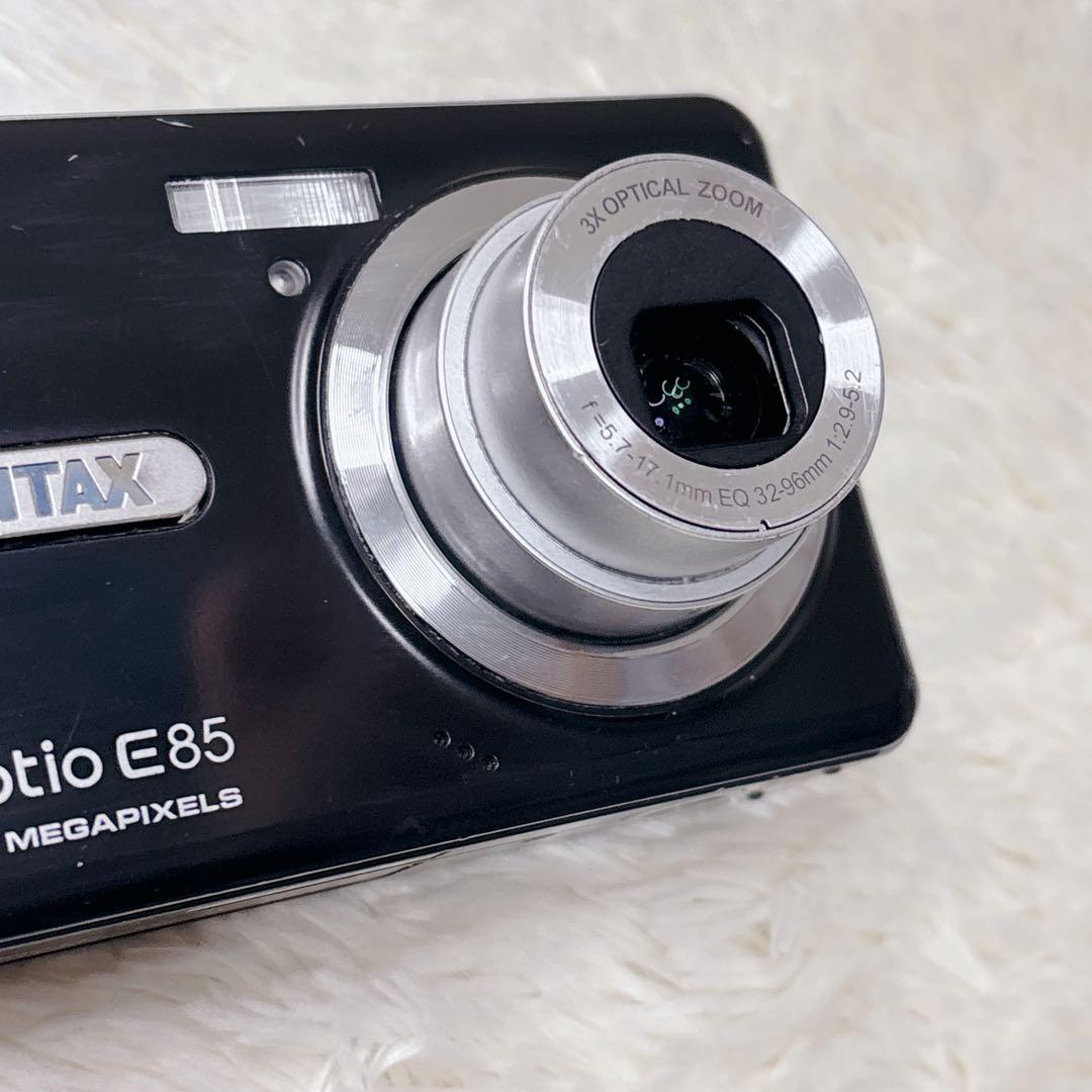 オールドコンデジPENTAX Optio E85 コンデジ デジカメ 動作確認◯