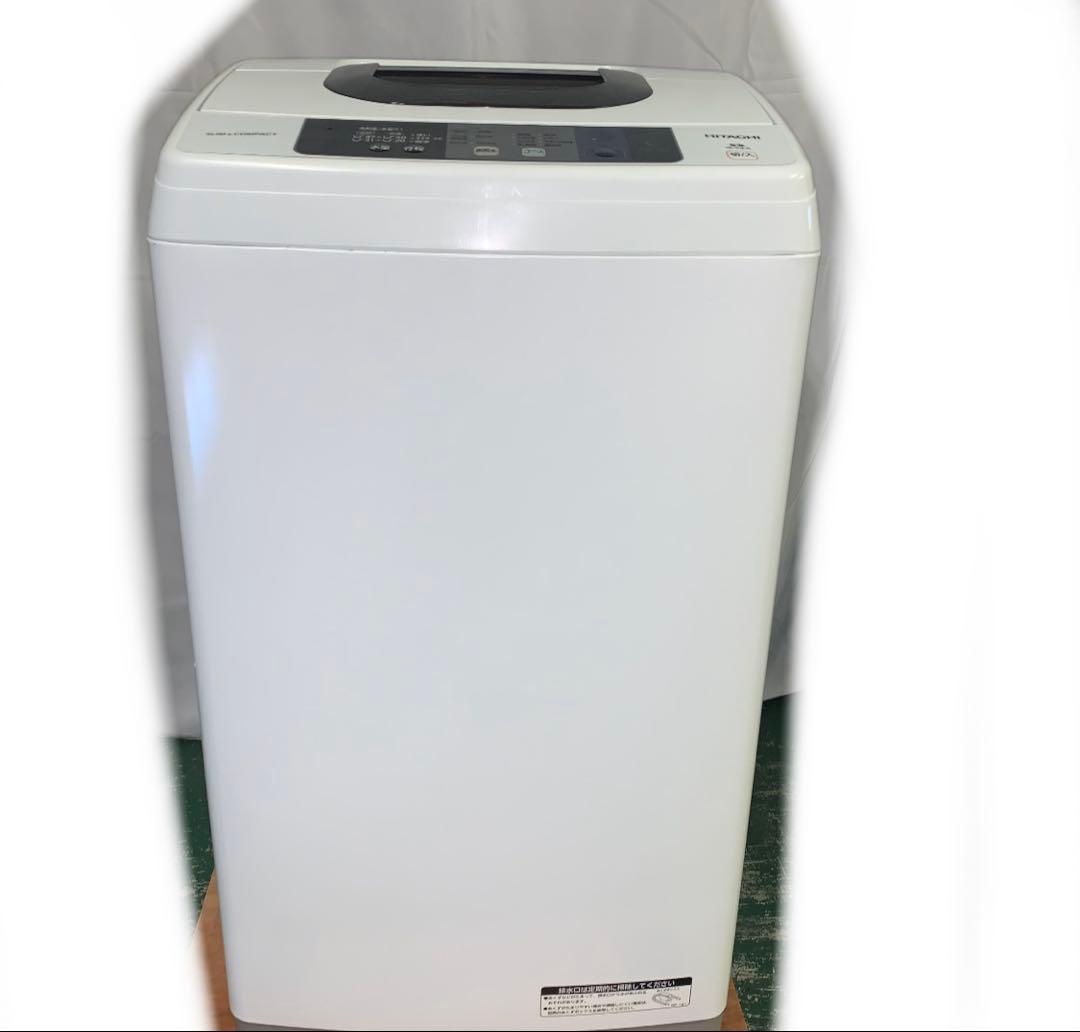 10r99 HITACHI 日立 5kg 全自動洗濯機 NW-50A 保証付き