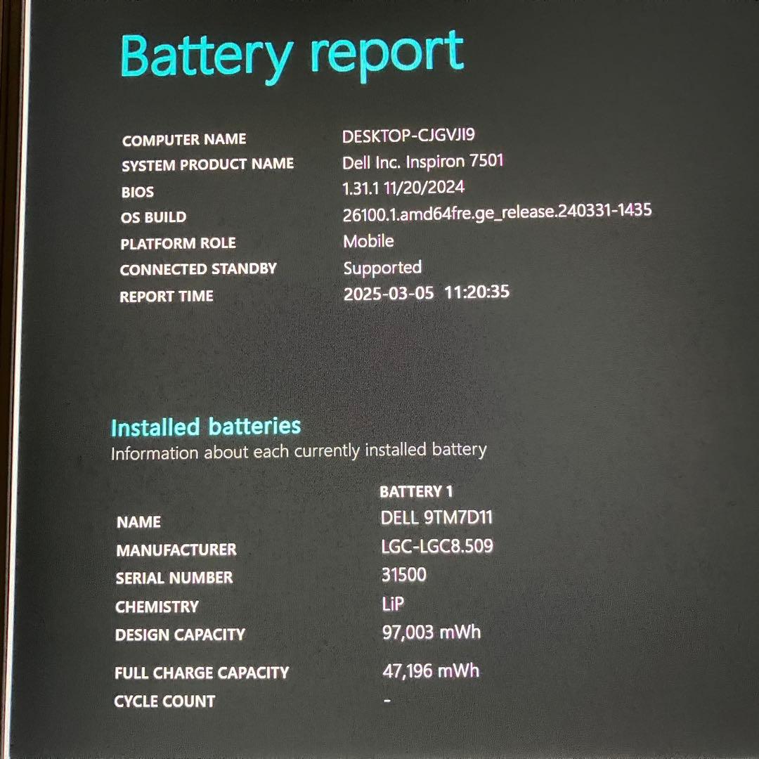 DELL 7510 i7 16GB SSD 1TB GTX 1650 オフィス付