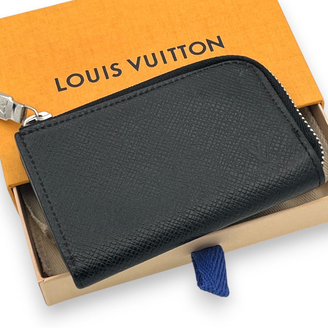 【美品】ルイヴィトン タイガ ポルトモネ・ジュール ケース 小銭入れ