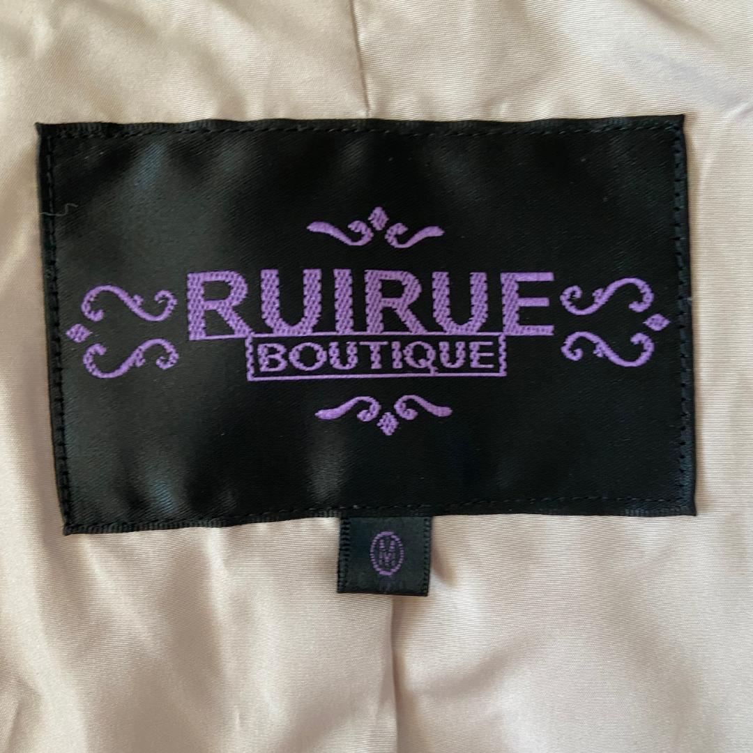 ルイルエブティック フォックスファー　バッスルスタイルダウンコート