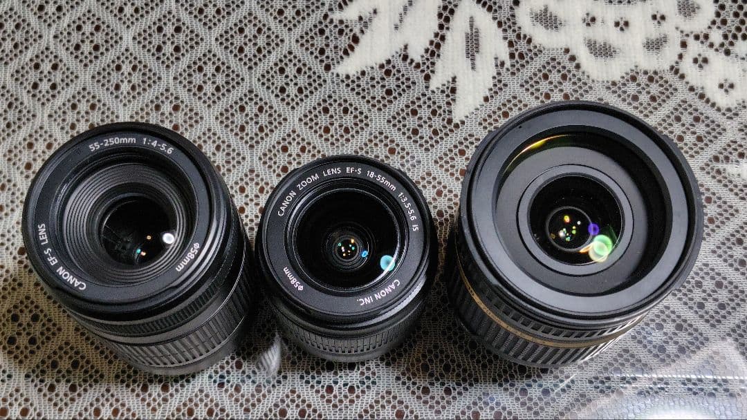 Canon EOS Kiss X4 ダブルレンズキット + TAMRONレンズ他