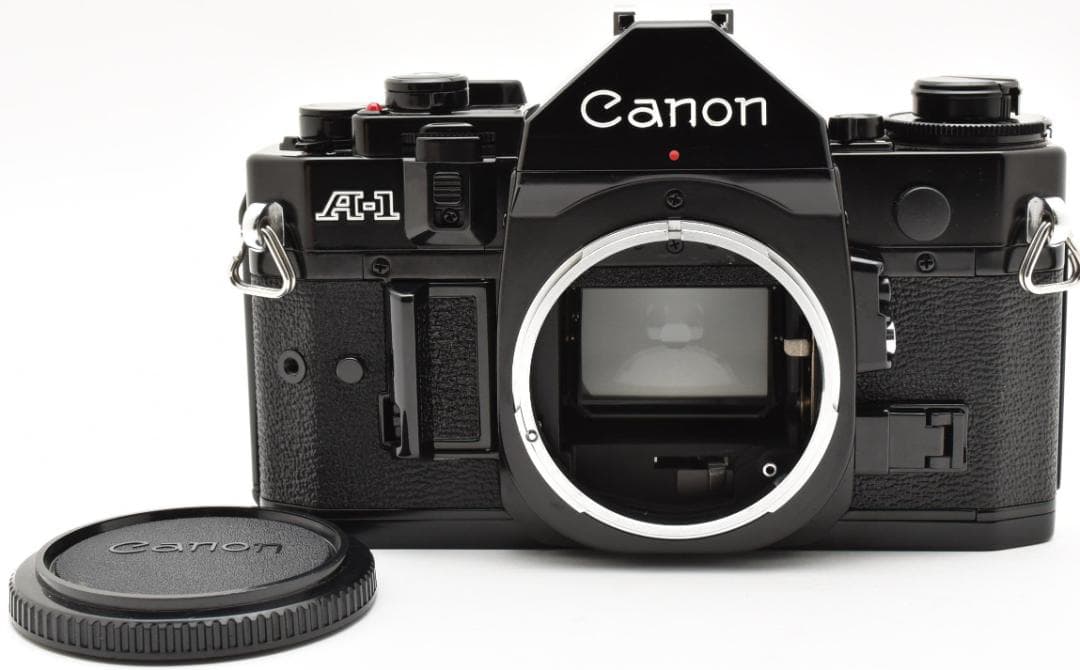 ☆完動品☆ キャノン Canon A-1 黒 ボディ フィルムカメラ 8128