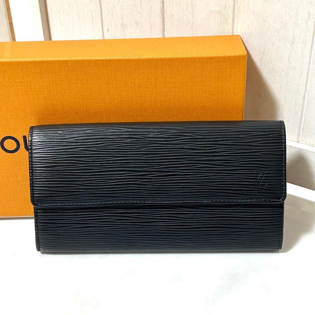 極美品 LOUIS VUITTON ヴィトン ポルトフォイユ サラ エピ 長財布