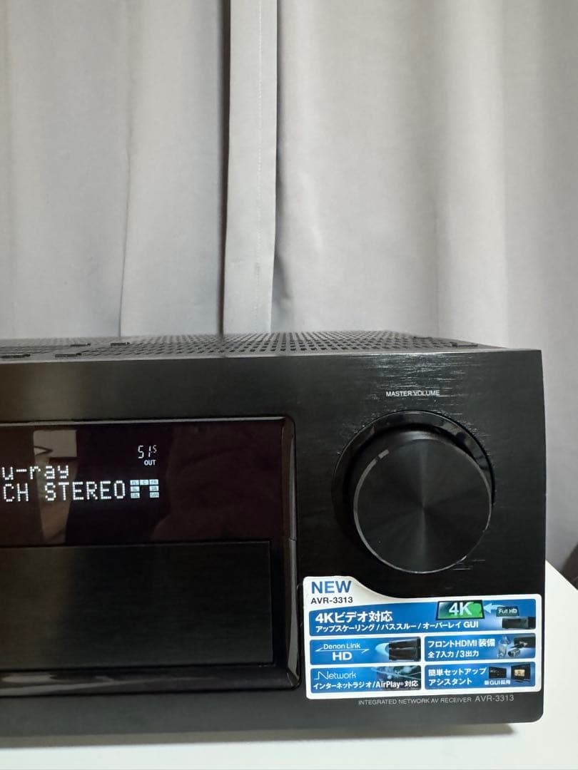 DENON AVR-3313 AVアンプ 4K対応