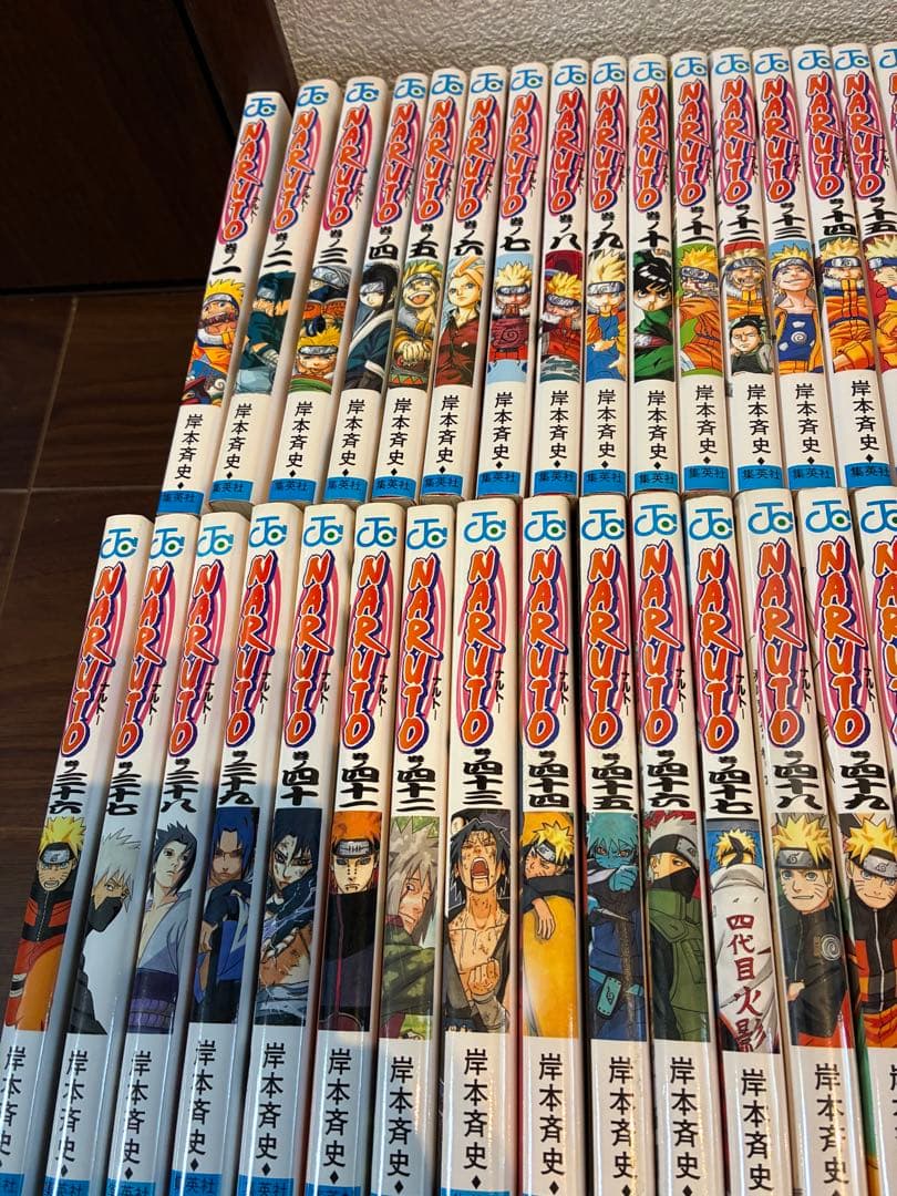 ナルト全巻セット　劇場版アニメ、外伝付き