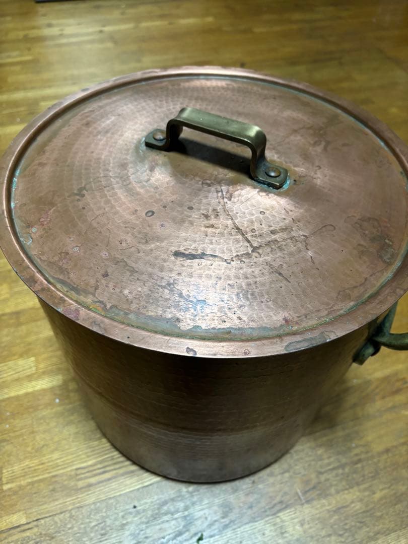 銅鍋銅製寸胴鍋 両手鍋