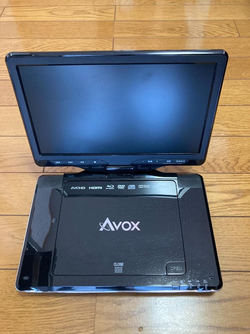 AVOX 10インチポータブルBDプレーヤー APBD-1080HK