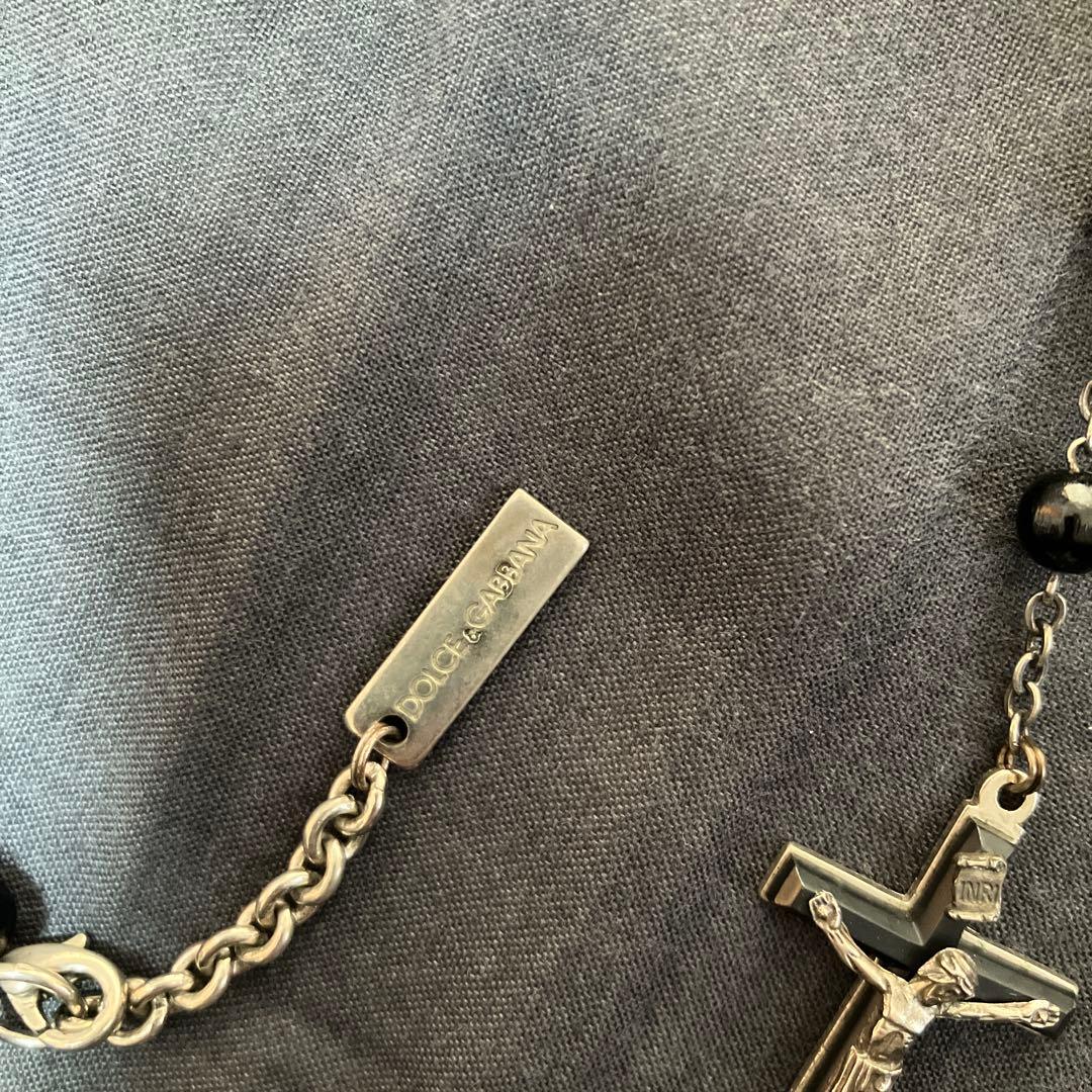 dolce&gabbna ロザリオ クロス ネックレス