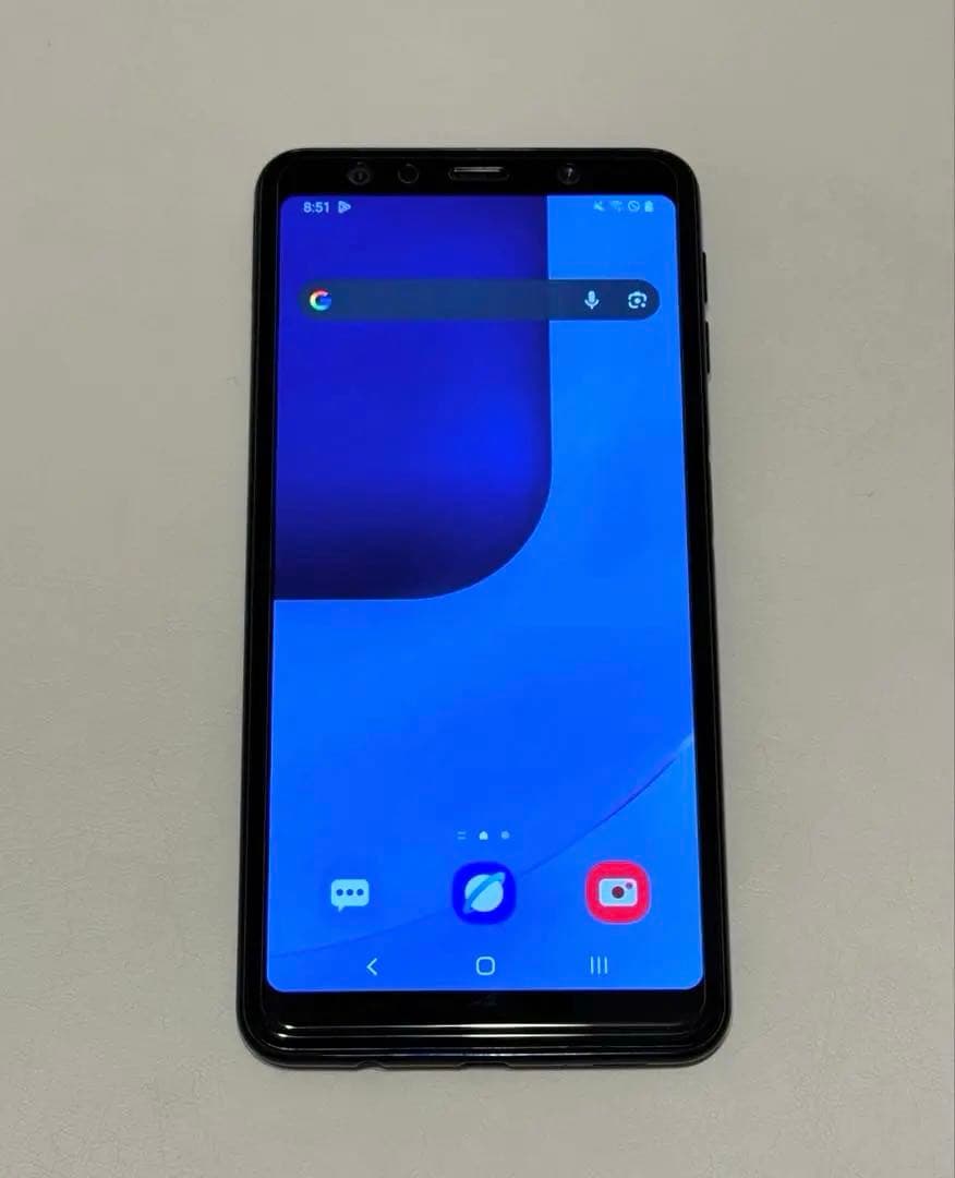 Samsung Galaxy A7 本体（手帳型ケース付き）