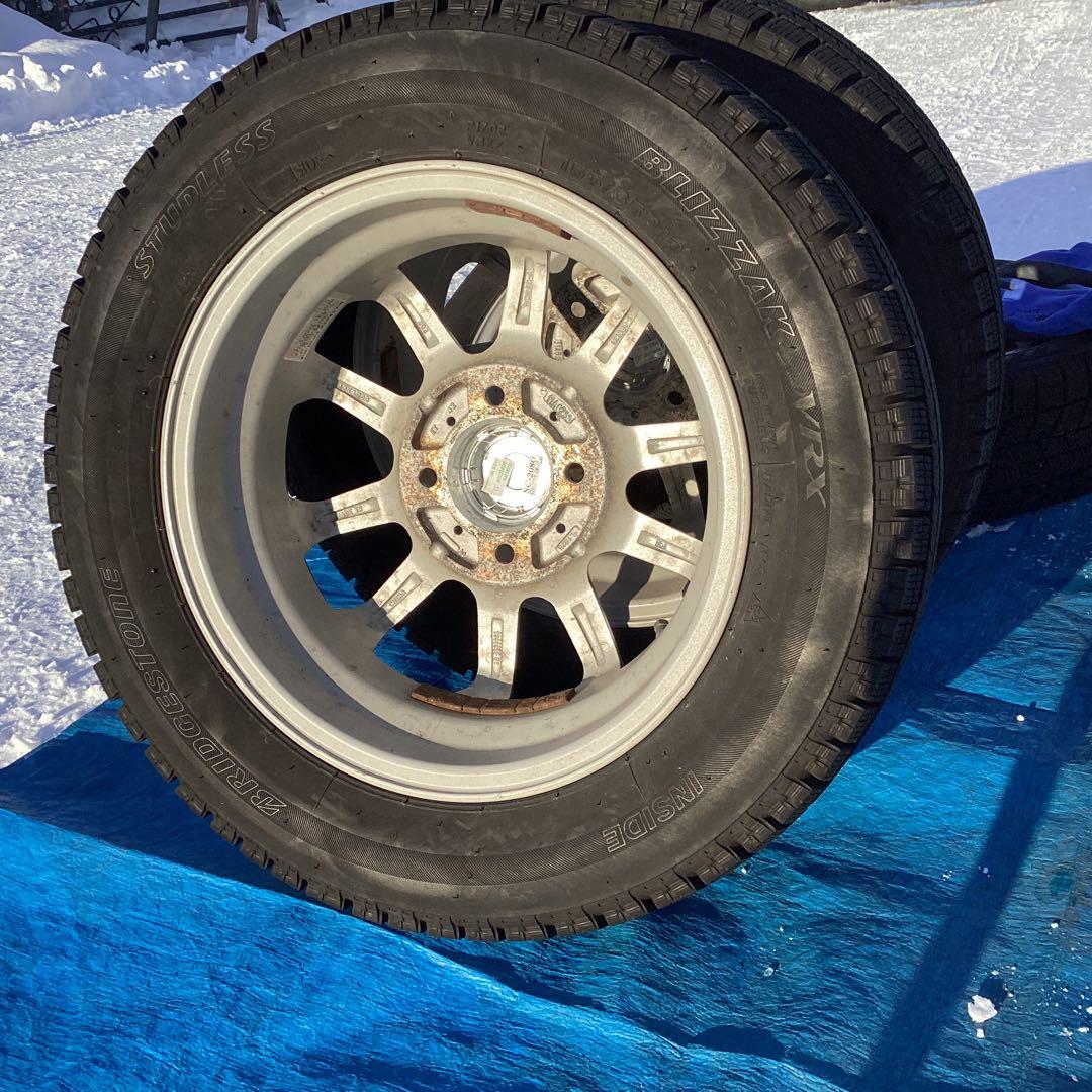 軽自動車用ブリザック155/65R13 ４本のうち２本❗️ やまゆたです‼️