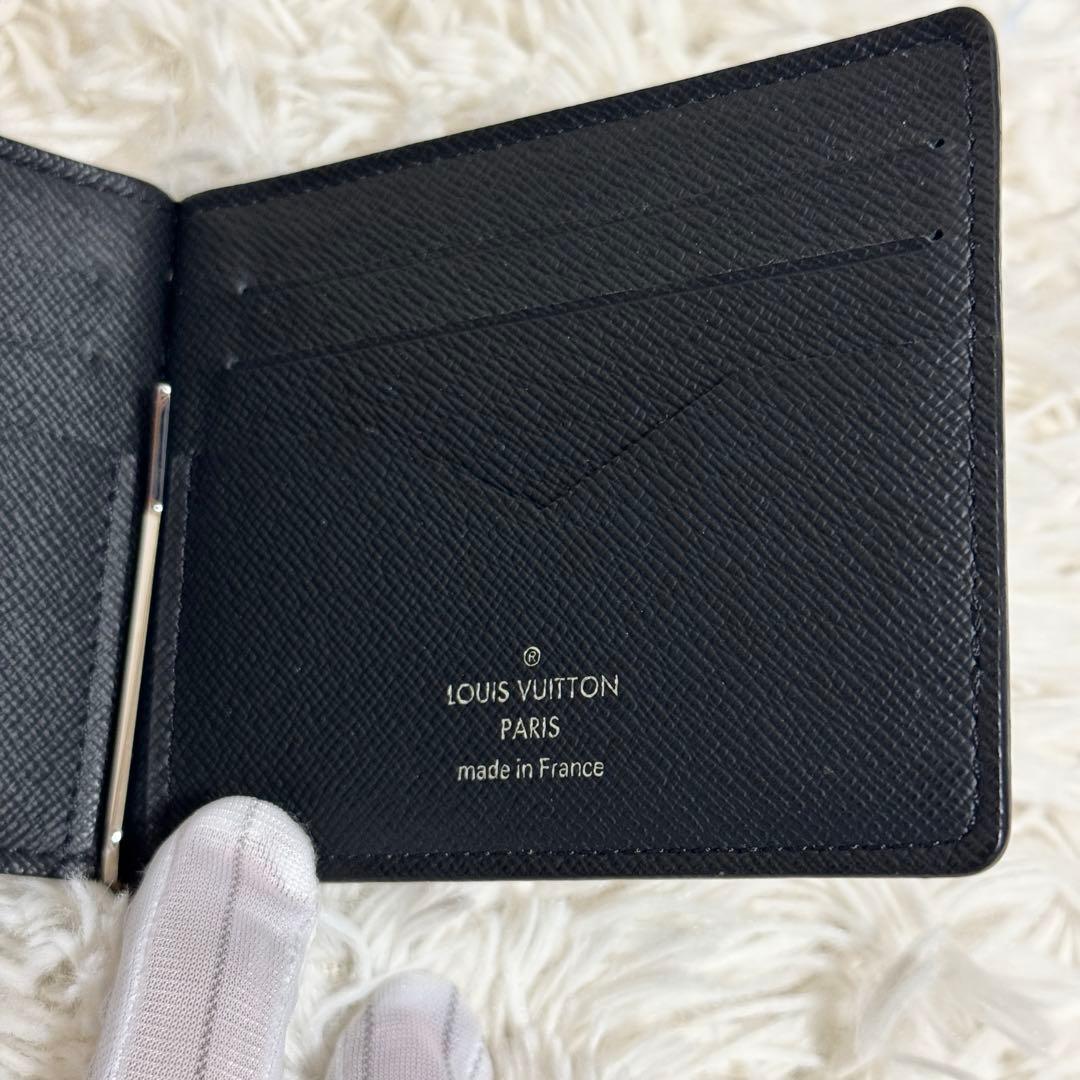 【極美品】ルイヴィトン IC内蔵　RFID マネークリップ 現行　タイガ