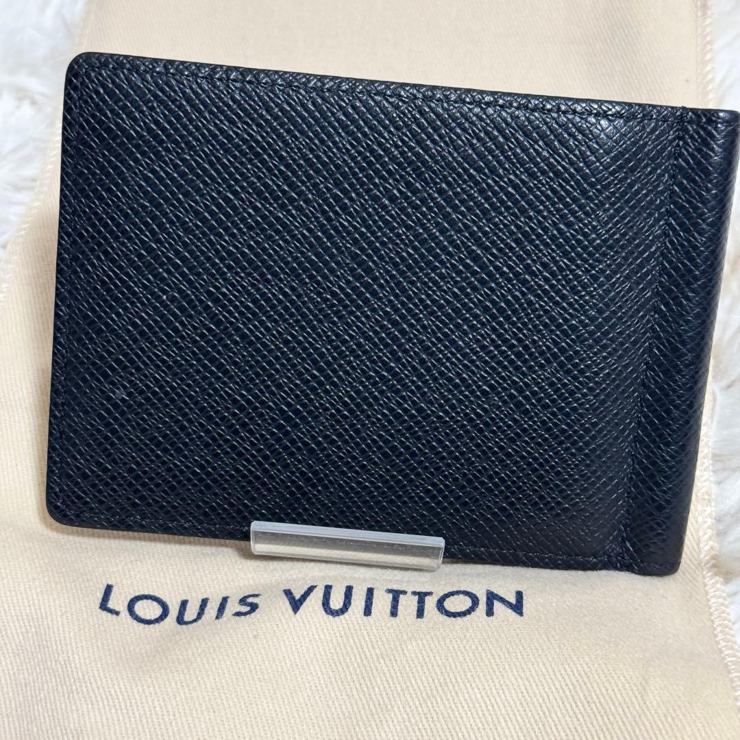 【極美品】ルイヴィトン IC内蔵　RFID マネークリップ 現行　タイガ