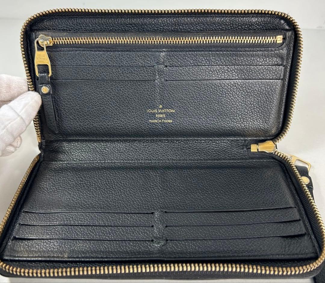 ✅【美品】 メンテ済み ルイヴィトン アンプラント　ジッピーウォレット 長財布
