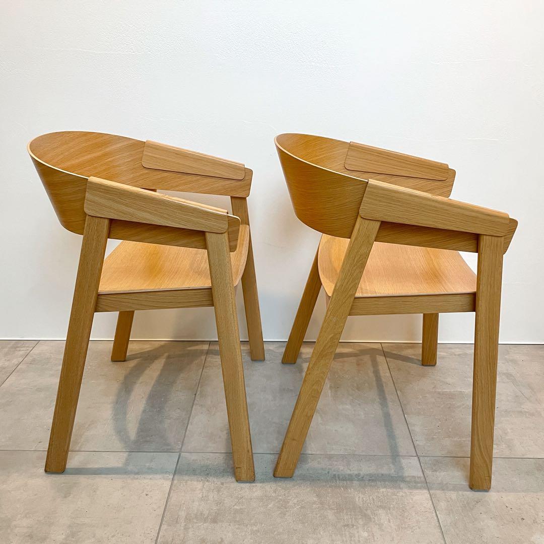muuto ムート COVER ARMCHAIRウッド アームチェア 右側1脚