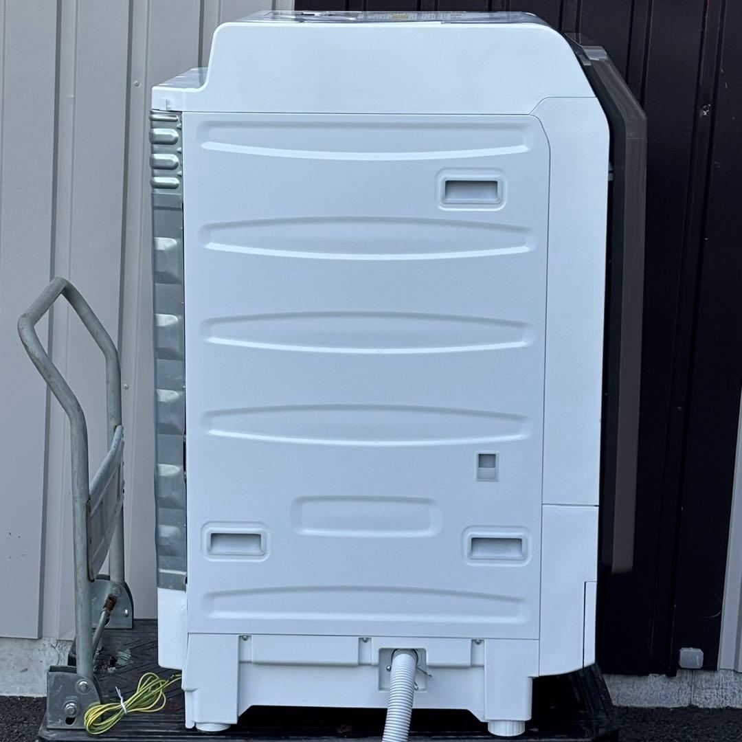 ωジャンク品 SHARP ドラム式電気洗濯乾燥機 ES-WS13-TL 2020