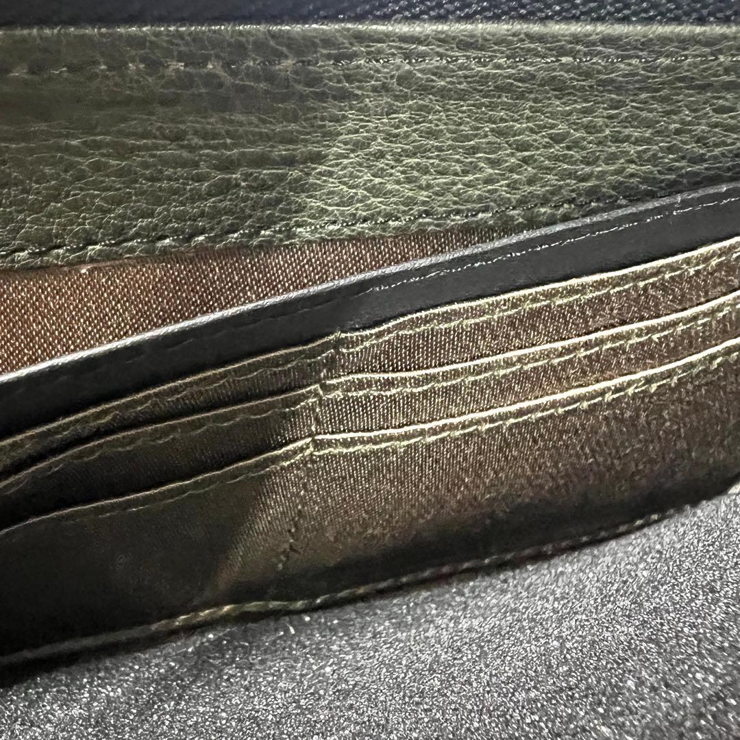 TAKEO KIKUCHI タケオキクチ ブラック 黒 長財布 A