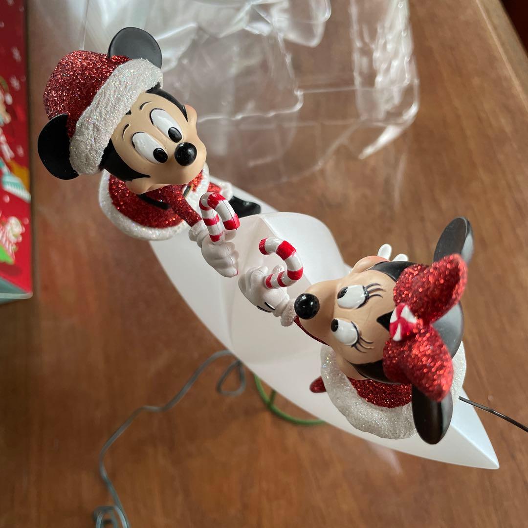 ☆レア☆ ディズニーストア ライトアップ ツリートッパー ミッキー ミニー 電飾