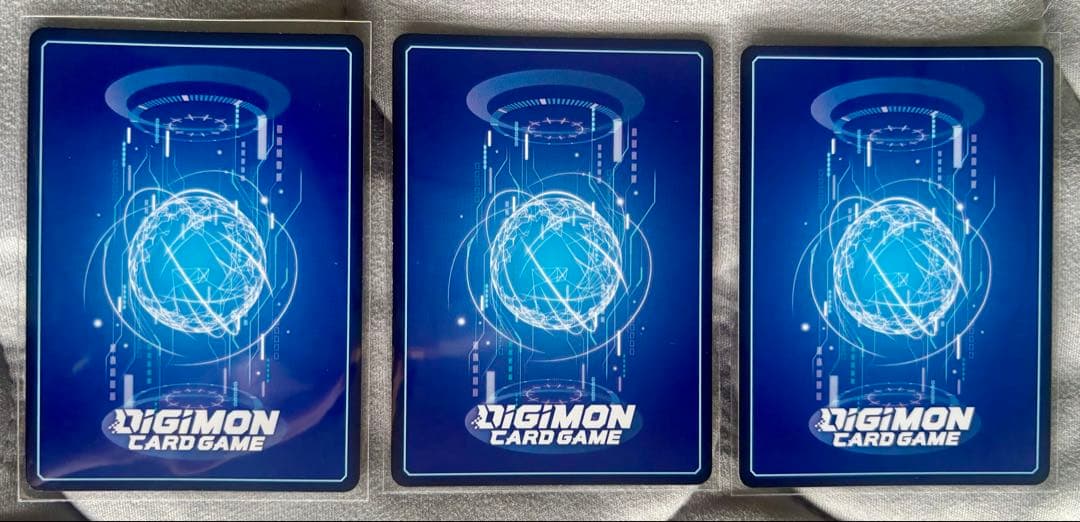 EX11 SPカード3枚セット　ピラミディモン　サンドリモン　ネクロモン