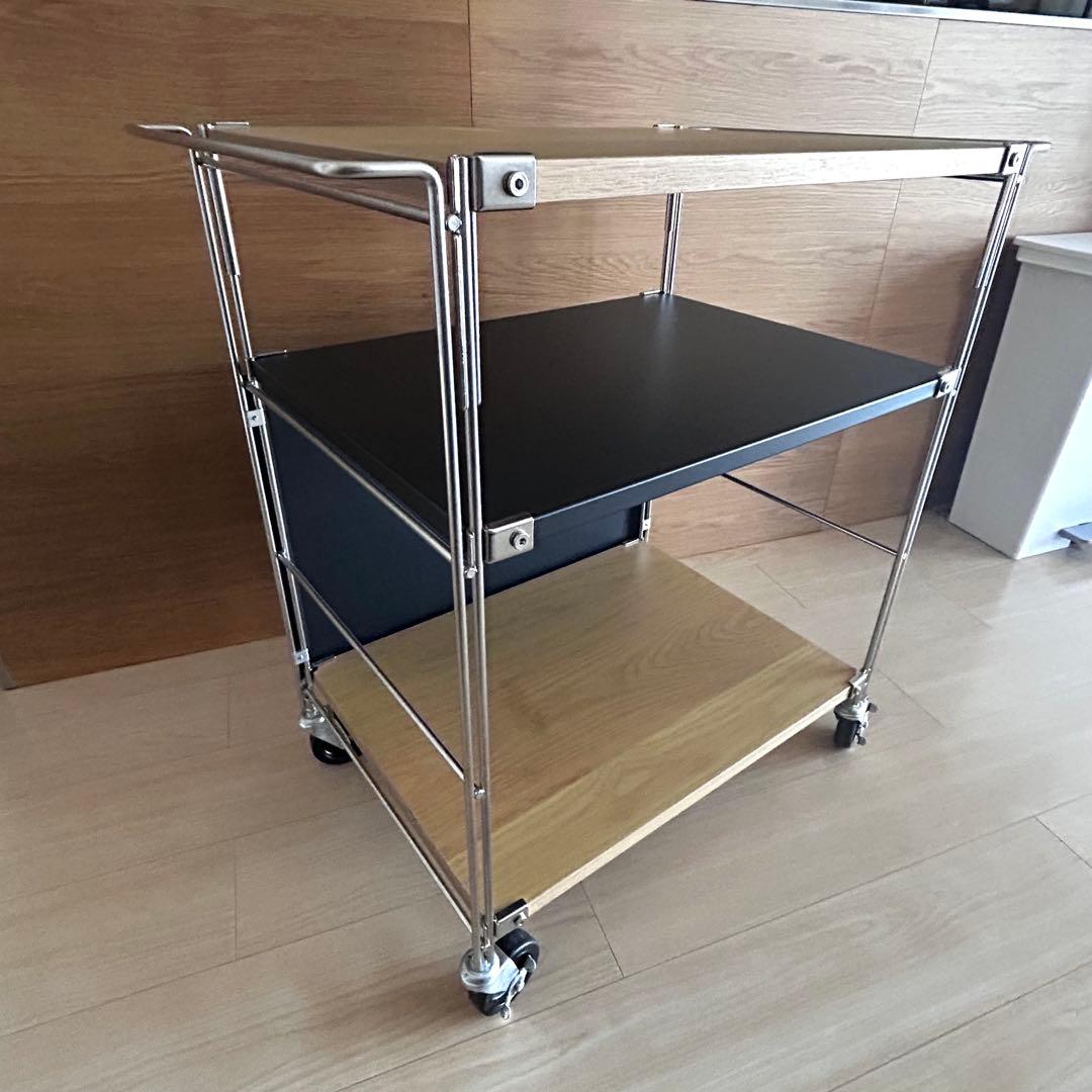 無印ユニットシェルフワゴン