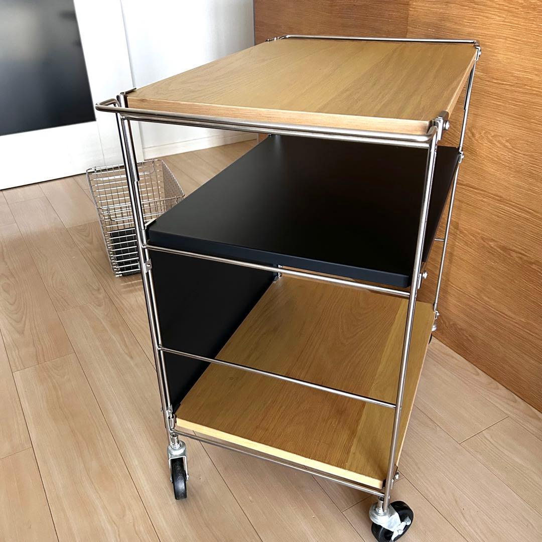 無印ユニットシェルフワゴン