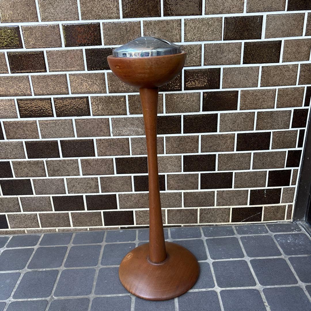 木製灰皿　スタンド灰皿　置き型灰皿